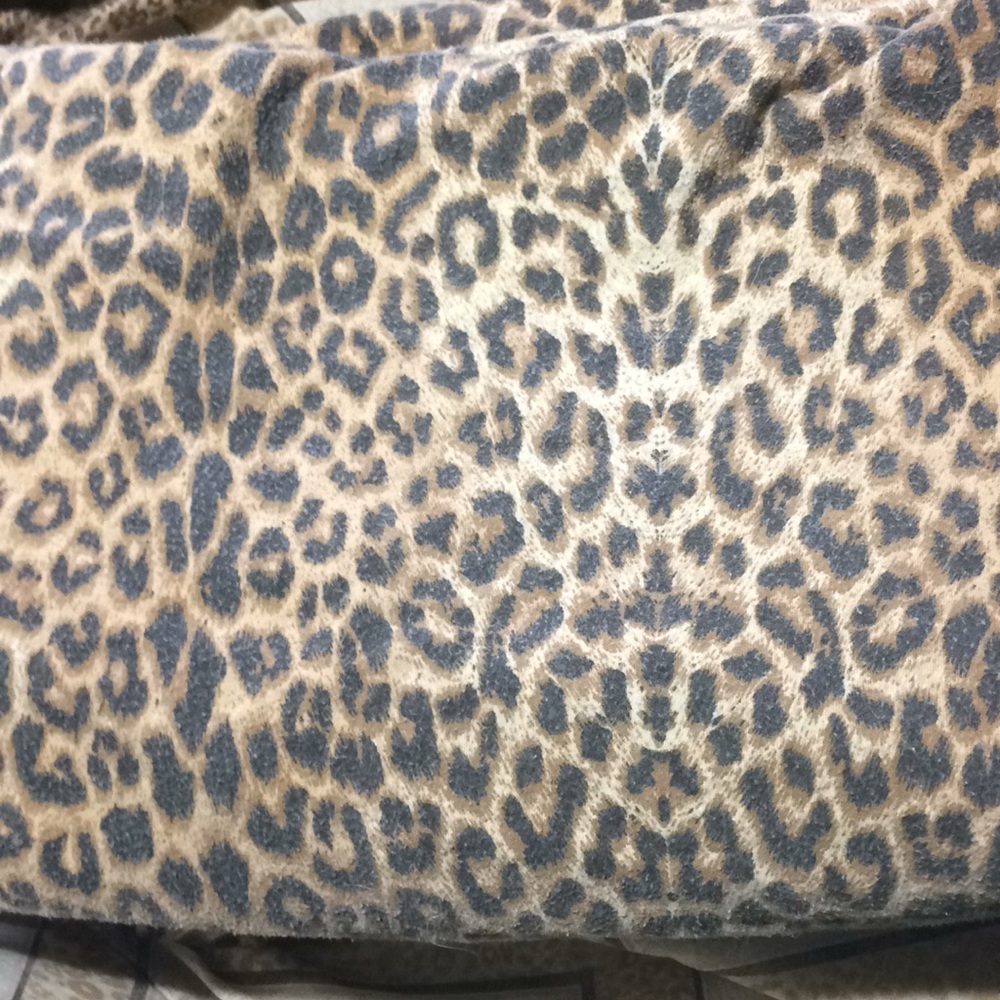 Leopard twin flannel sheets